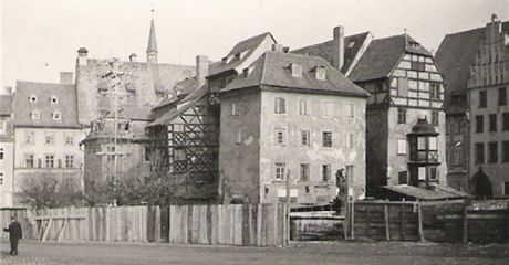 Zahájení rekonstrukce palíku v roce 1961.