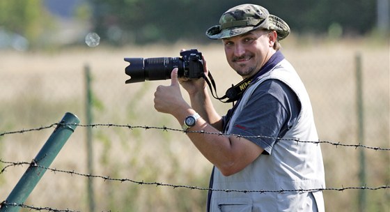 Spottei se vnují fotografování letecké techniky v akci. Na Dnech NATO v