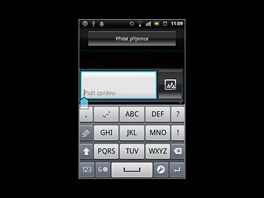 Displej Sony Ericssonu Xperia mini a mini pro