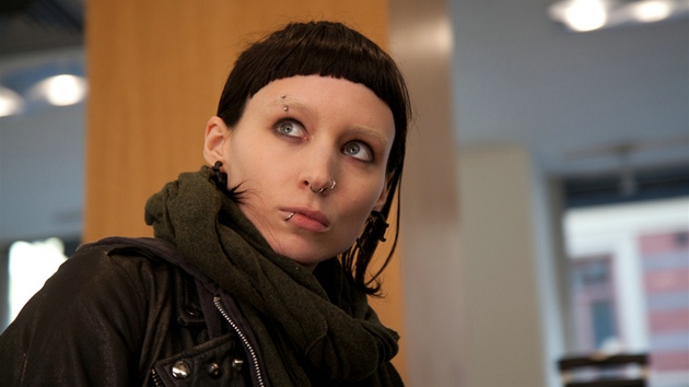 Z filmu The Girl with the Dragon Tattoo (Rooney Mara)