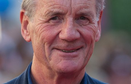 Michael Palin na premie filmu George Harrison: Living in the Material World...