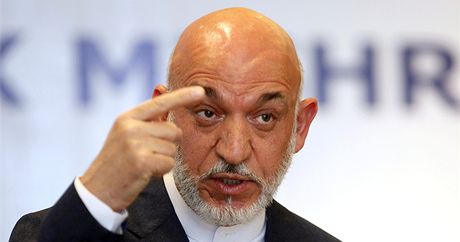 Afghánský prezident Hamíd Karzáí