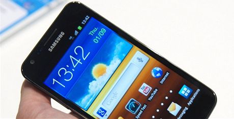 Samsung Galaxy S II LTE na veletrhu IFA v Berlín