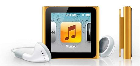 iPod Nano s jednou ikonkou na ploe umon sna ovldn, ne s pvodnmi