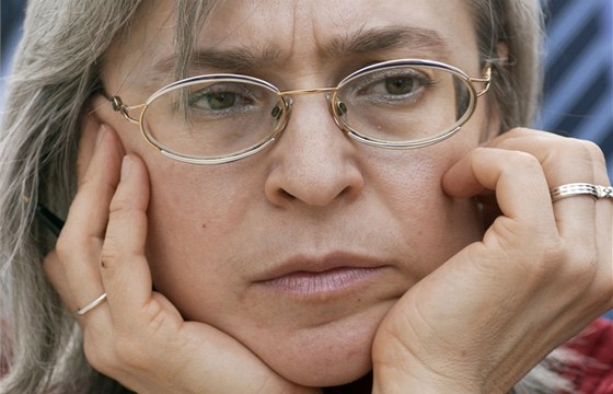 Anna Politkovská na snímku z 17. bezna 2005 