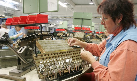 Továrna na výrobu klí a zámk FAB v Rychnov nad Knnou