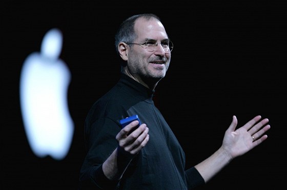 Steve Jobs na konferenci v San Franciscu v roce 2003
