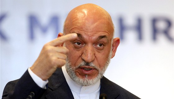 Afghánský prezident Hamíd Karzáí