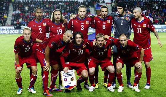 Fotbalová reprezentace ped posledním domácím zápasem proti panlsku