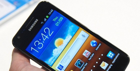 Samsung Galaxy S II LTE na veletrhu IFA v Berln