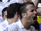 STELEC. Rafael van der Vaart ohromn potil fanouky, trefil se proti