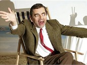 Herec Rowan Atkinson pózoval fotografm v Berlín.