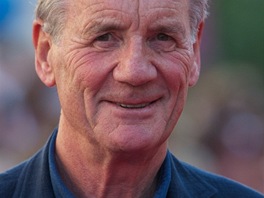 Michael Palin na premie filmu George Harrison: Living in the Material World...