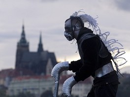 Protest se dotkl i romské problematiky. Chudí mizejí do ghett, problémy se