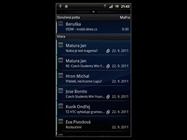 Displej Sony Ericssonu Xperia Ray
