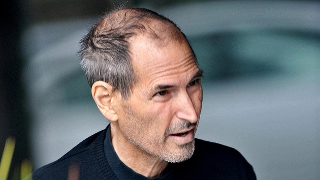 Steve Jobs na snímku ze 17. dubna 2011