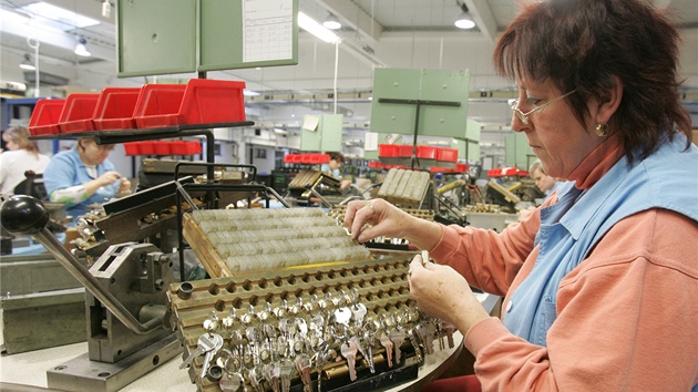 Továrna na výrobu klí a zámk FAB v Rychnov nad Knnou