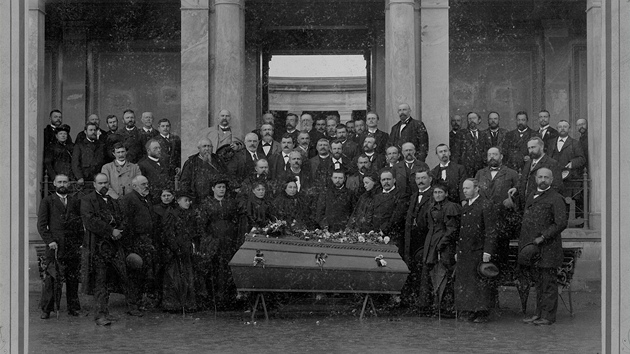 Pohřeb Vojty Náprstka Pohřeb Vojty Náprstka