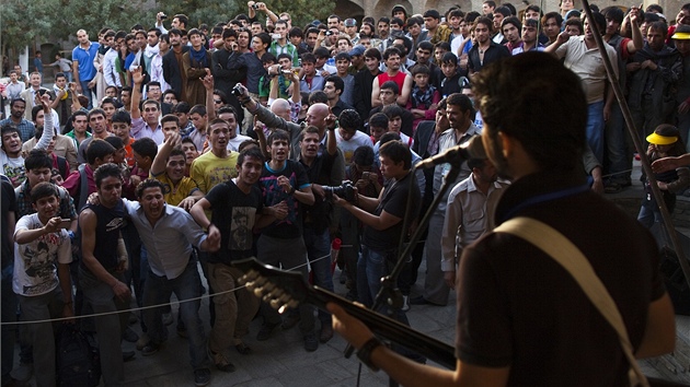 Na festival Sound Central dorazilo do centra Kábulu 450 platících návtvník