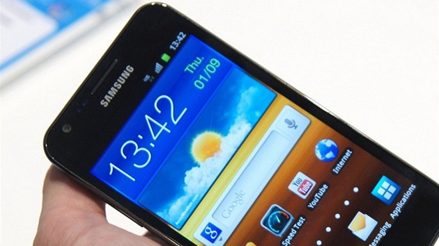 Samsung Galaxy S II LTE na veletrhu IFA v Berlín