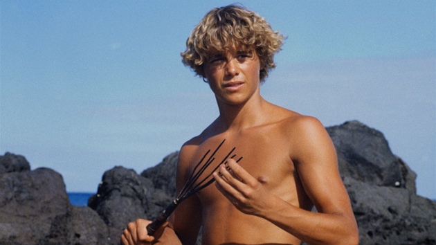 Christopher Atkins ve filmu Modrá laguna (1980)