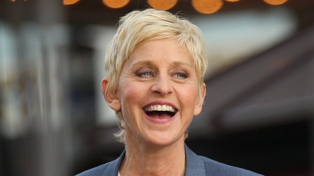 Moderátorka Ellen DeGeneresová, která ve své show přivítala už nejrůznější... Moderátorka Ellen DeGeneresová, která ve své show přivítala už nejrůznější...