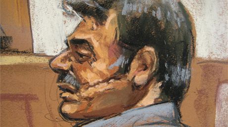 Manssor Arbabsiar ped soudem v New Yorku (11. íjna 2011)