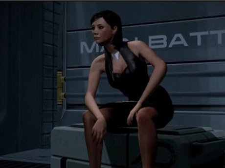 enská verze velitele Sheparda z Mass Effectu