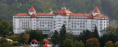 Karlovarský hotel Imperial. Ilustraní foto