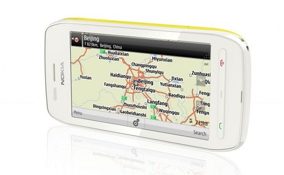 Nokia 603 (navigace)