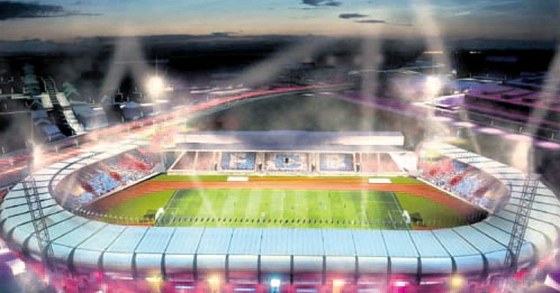 Takto by ml vypadat stadion v Ostrav-Vítkovicích po úplné rekonstrukci pro 15