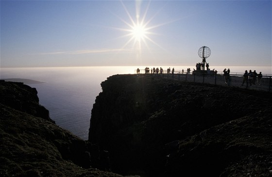 Nejsevernjí výbek Evropy zvaný Nordkapp