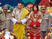 Svatba bhtnskho krle Jigme Khesar Namgyel Wanghunga s Jetsun Pemou (13....