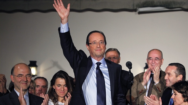 Primárky francouzských socialist vyhrál Francois Hollande (16. íjna 2011)