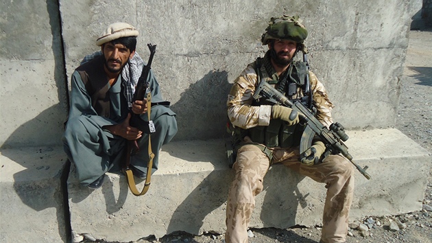 Čeští vojáci v afghánském okrese Chuši Čeští vojáci v afghánském okrese Chuši