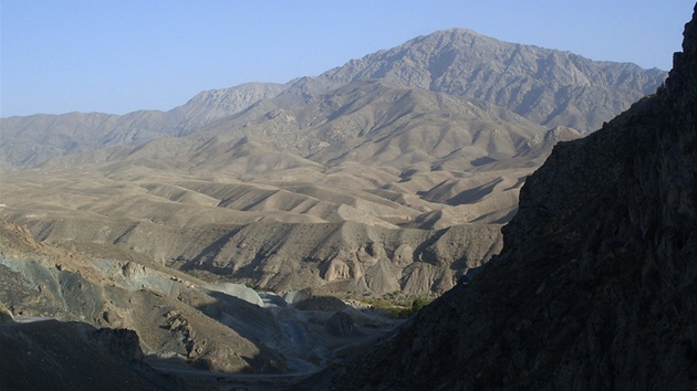 Údolí Dobandi v afghánském okrese Chui