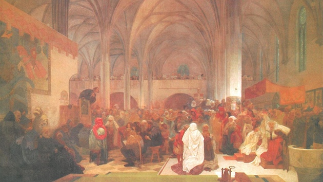 Slovanská epopej: Kázání mistra Jana Husa (1412)