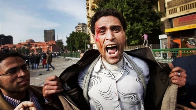 2. cena Aktualita: Jan Zátorský. Revoluce v Egypt, 2.2. 2011 (série)