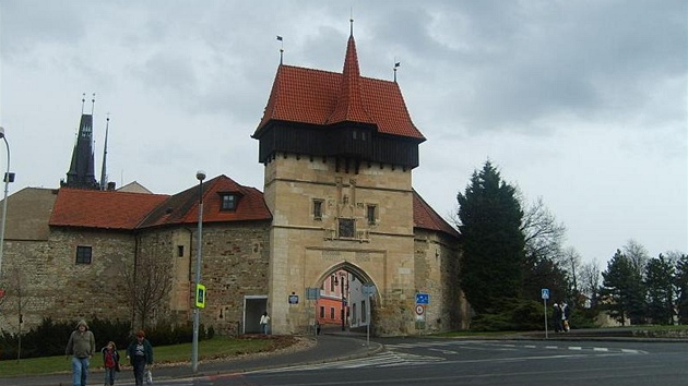 Žatecká brána v Lounech Žatecká brána v Lounech