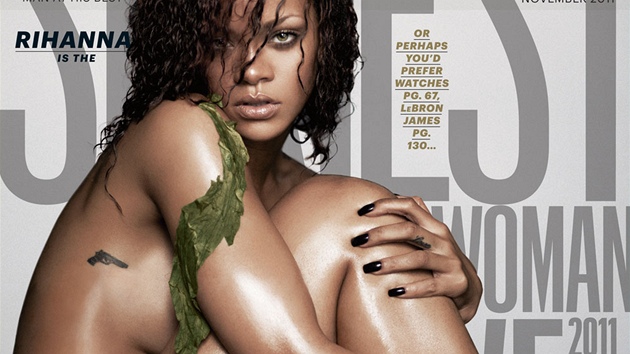 Třiadvacetiletá zpěvačka Rihanna je podle magazínu Esquire nejpřitažlivější... Třiadvacetiletá zpěvačka Rihanna je podle magazínu Esquire nejpřitažlivější...