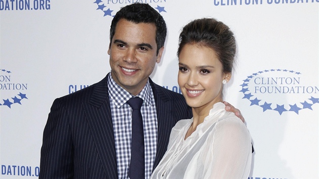 Jessica Alba a jej manel Cash Warren 