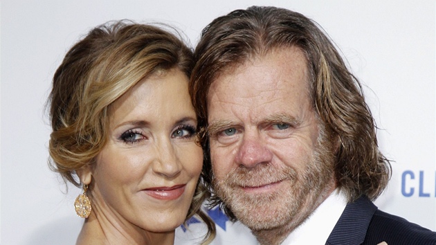 Felicity Huffmanová a její manel William H. Macy 