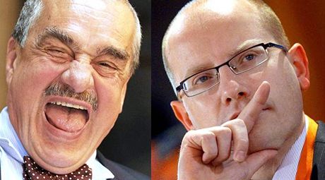 Nejoblíbenjími politiky v zemi jsou Karel Schwarzenberg a Bohuslav Sobotka.