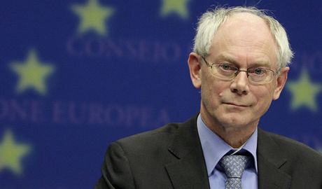 První "prezident" Evropské unie Herman van Rompuy (19. listopadu 2009)