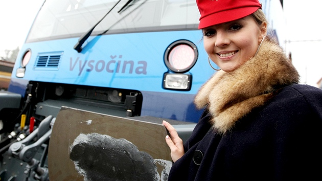 Slavnostní pedání vlaku Stadler cestujícím na Vysoin.