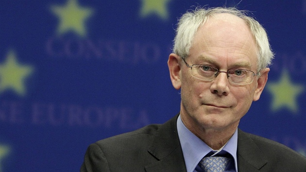 První "prezident" Evropské unie Herman van Rompuy (19. listopadu 2009) První "prezident" Evropské unie Herman van Rompuy (19. listopadu 2009)
