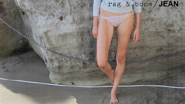 Karolína Kurková v kampani Rag & Bone ukazuje, na kterou ást svého tla je