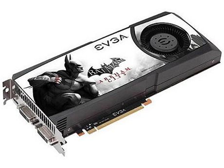 EVGA GeForce GTX 580 Superclocked Special Edition Batman: Arkham City