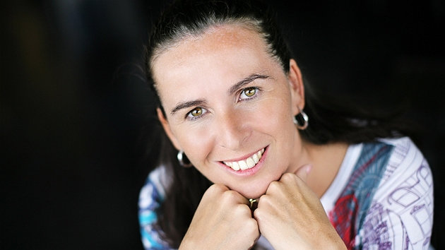 Šéfka komise českých fotbalových rozhodčích Dagmar Damková při rozhovoru pro Šéfka komise českých fotbalových rozhodčích Dagmar Damková při rozhovoru pro