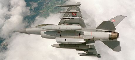 Letoun F-16 dánských vzduných sil